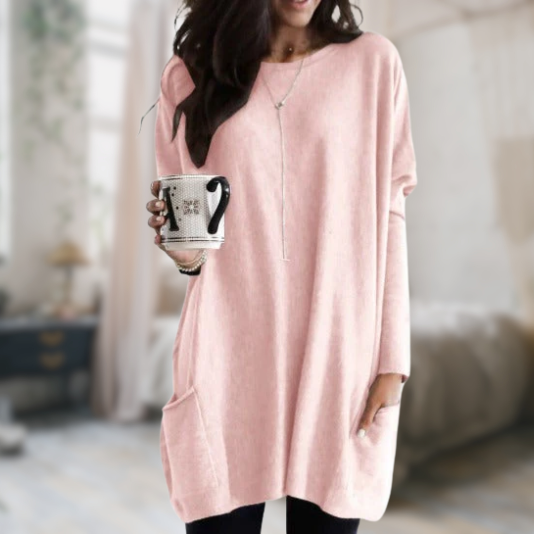Esther | Lässiger Pocket Pullover
