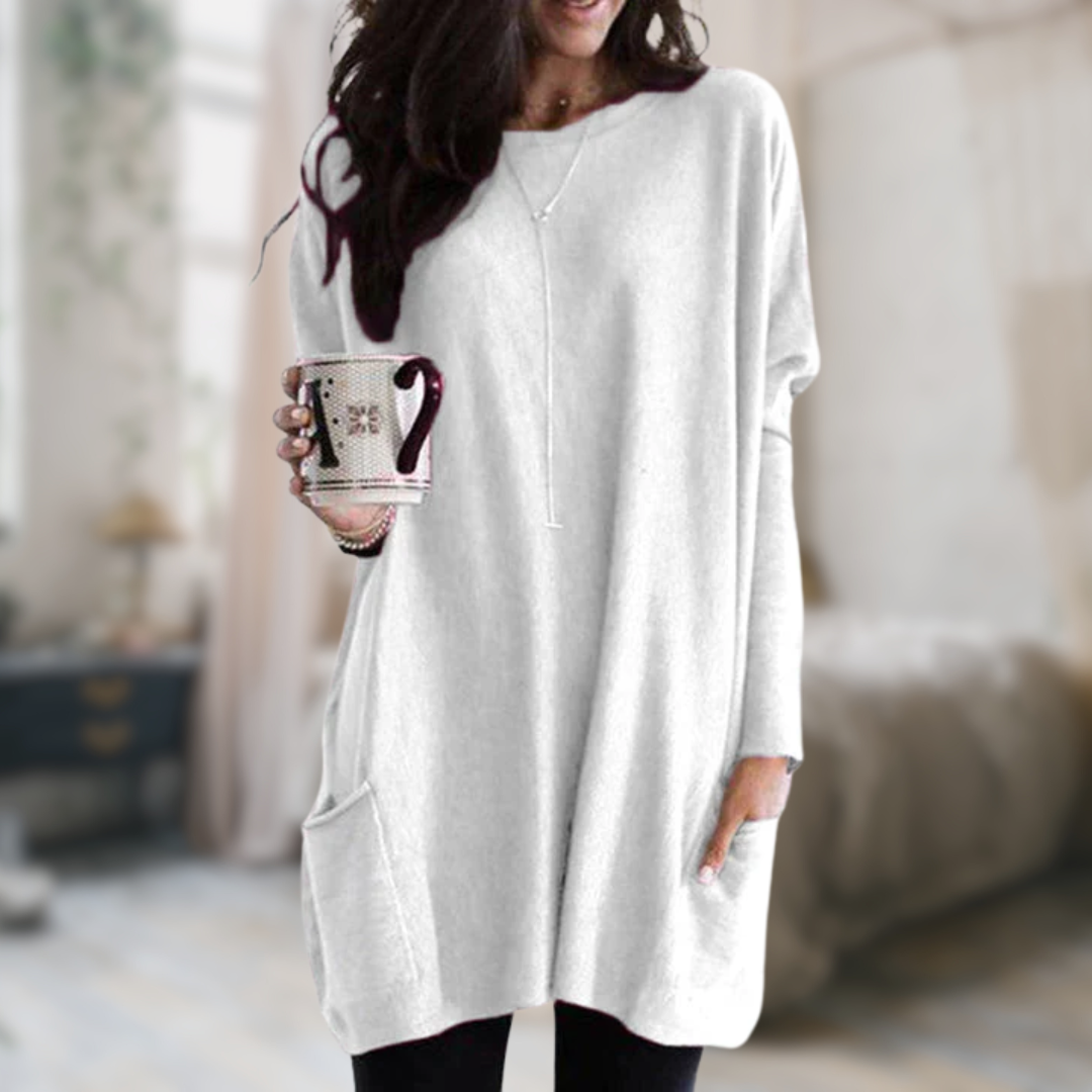 Esther | Lässiger Pocket Pullover