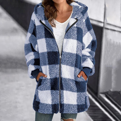 Priya | Chic Plaid Jacket