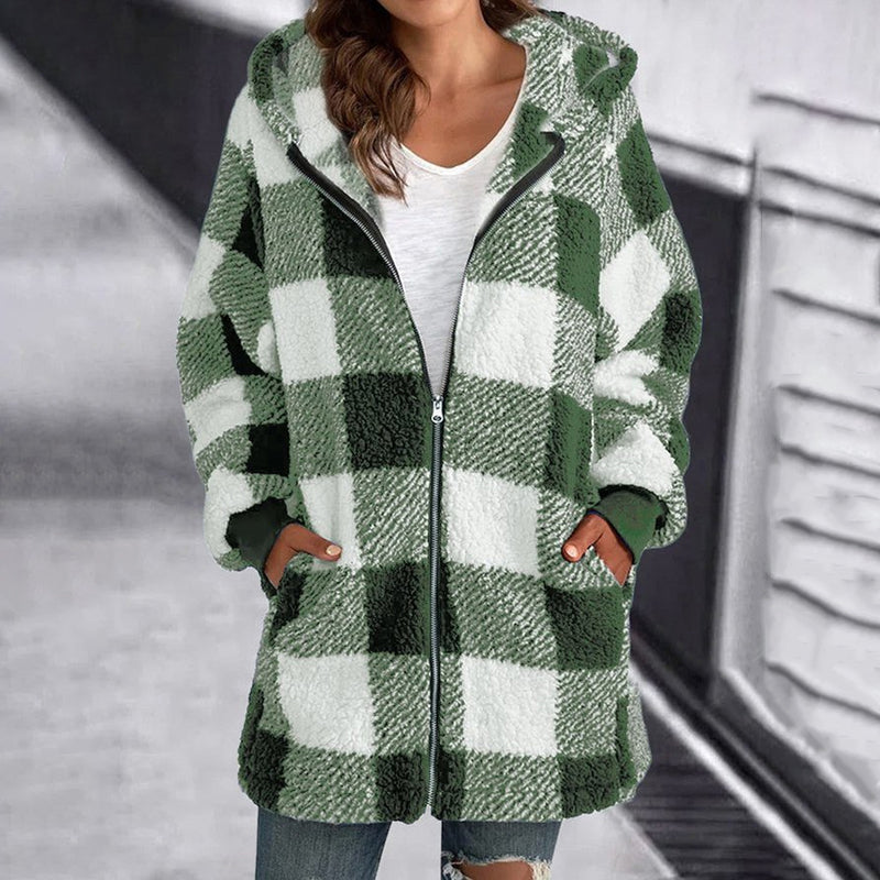 Priya | Chic Plaid Jacket