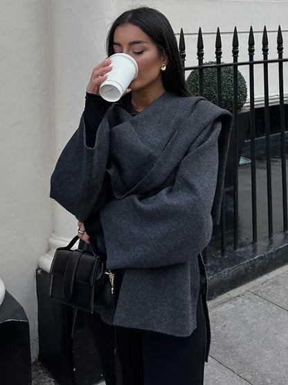 Mystique & Co™ Gilet Écharpe Chic