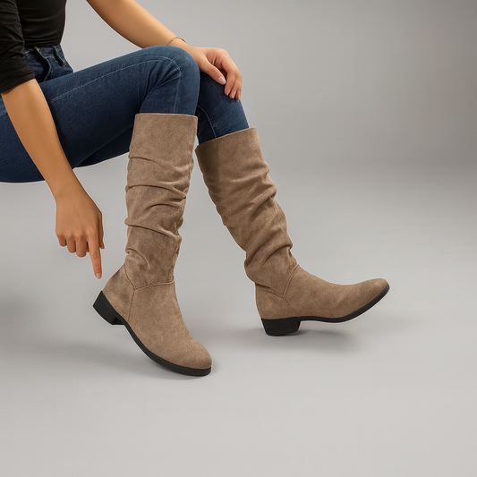 ELYRA™ | Western Kniehohe Stiefel