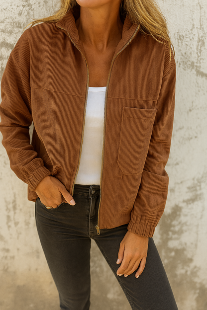 Blanka | Jacke mit Reißverschluss