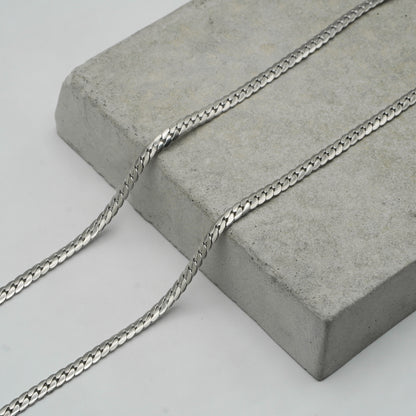 Miami Cubin Link Kette 2mm (Silber)