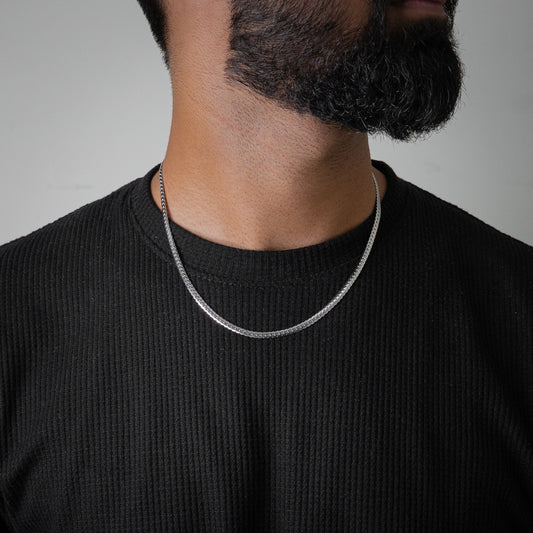 Miami Cubin Link Kette 2mm (Silber)