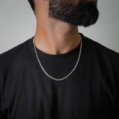 Cubin Link Kette 3mm (Silber)