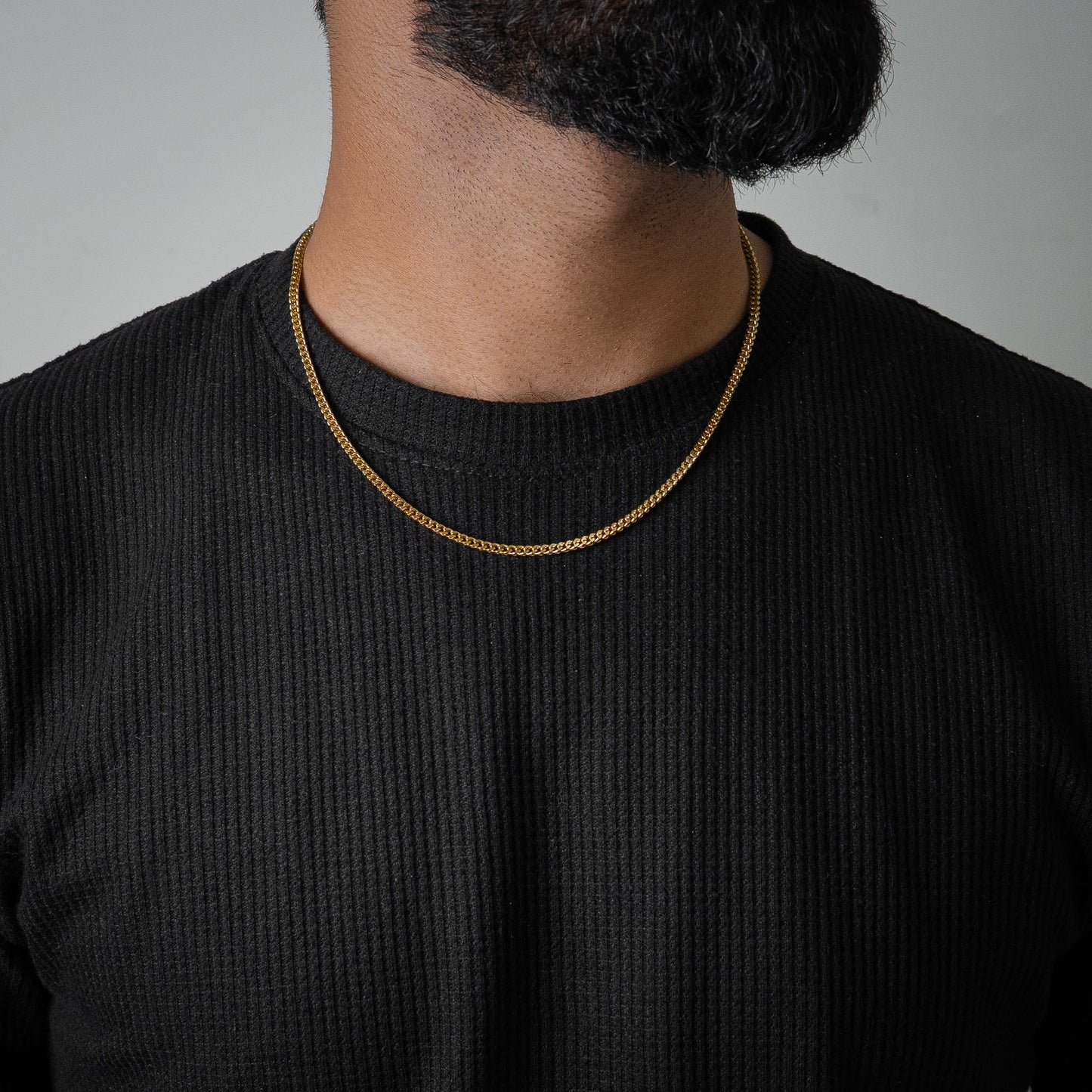 Weizen-Kette 3mm (Gold)