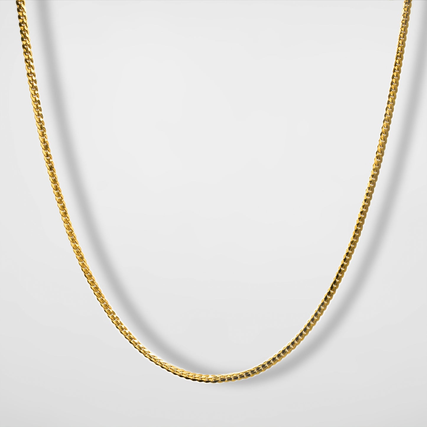 Miami Cubin Link Kette 2mm (Gold)