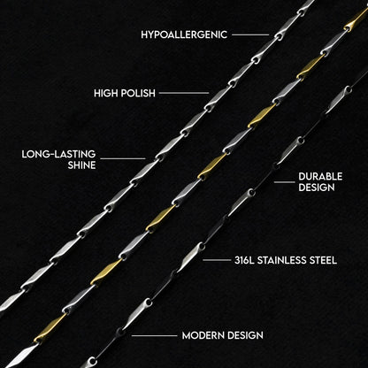 Tricon-Kette 2,5 mm (Silber)