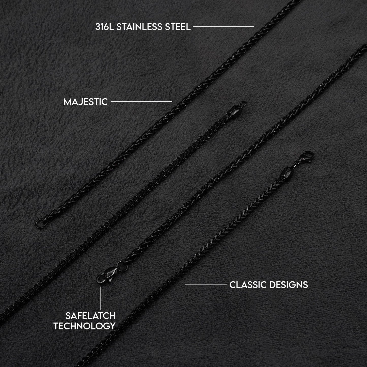 Roblox Kette 3mm (Schwarz)