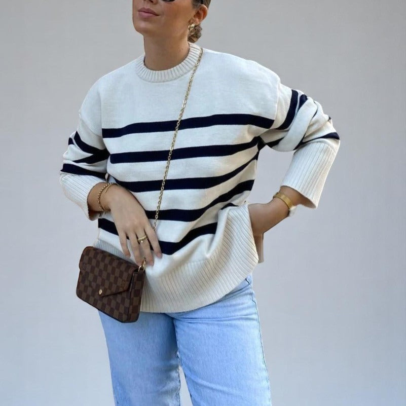 Monelle™ | Gestreifter Pullover