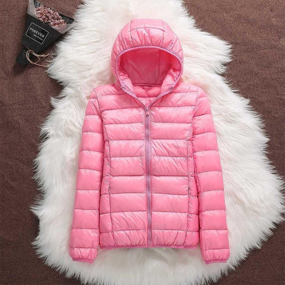 Kaia | Leichte Kapuzen-Pufferjacke