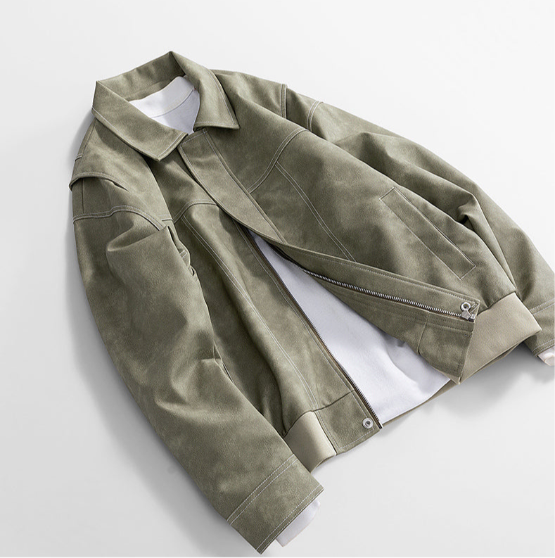 Hafford Klassische Lederjacke