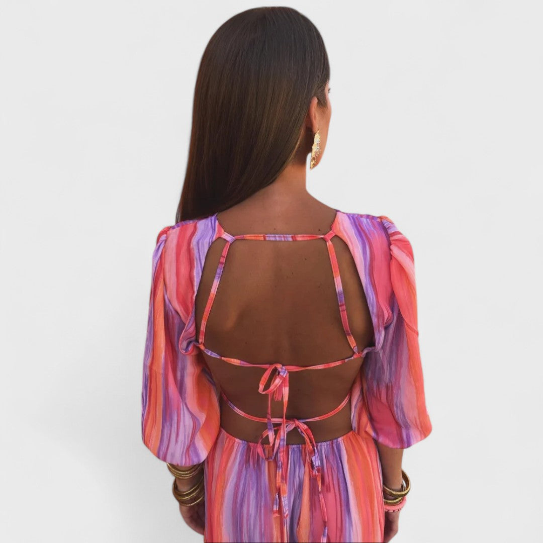 Paloma – Eleganter Stoff mit Ausschnitten