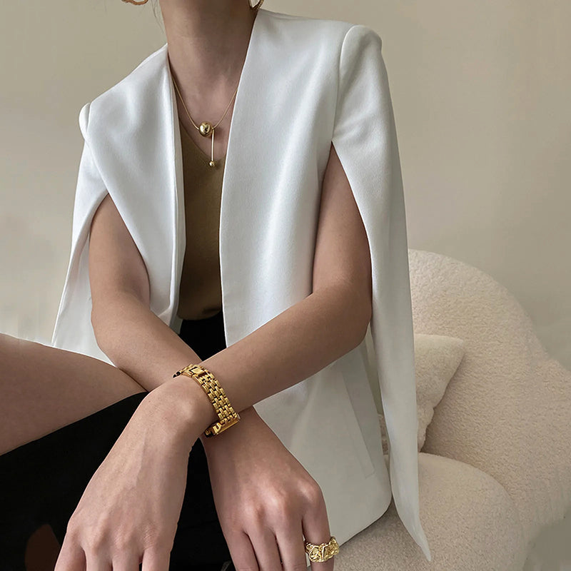 Elise Leroy Elegante Cover-Up Jacke