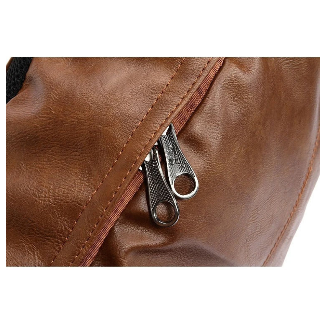 Luxuriöser Leder Rucksack für Herren