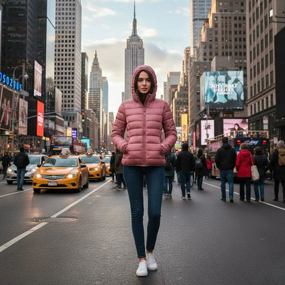 Freja | Ultraleichte, wasserdichte Winterjacke