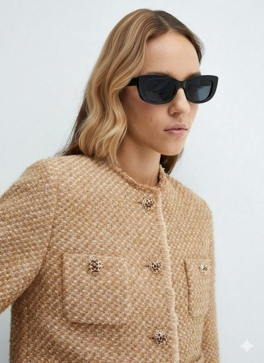 Mystique & Co™ Tweed-Chic-Jacke