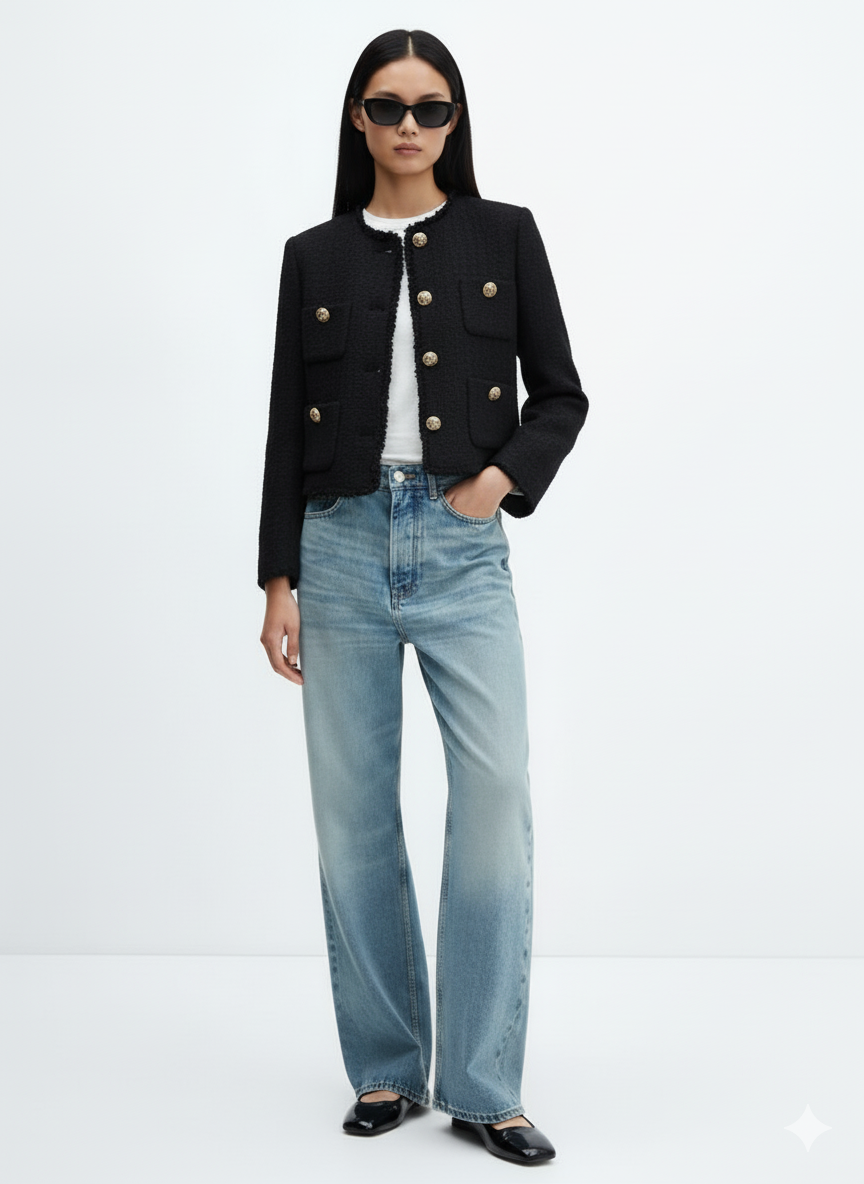 Mystique & Co™ Tweed-Chic-Jacke