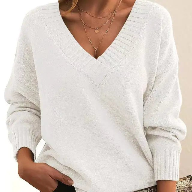 Laura™ - Pullover mit V-Ausschnitt