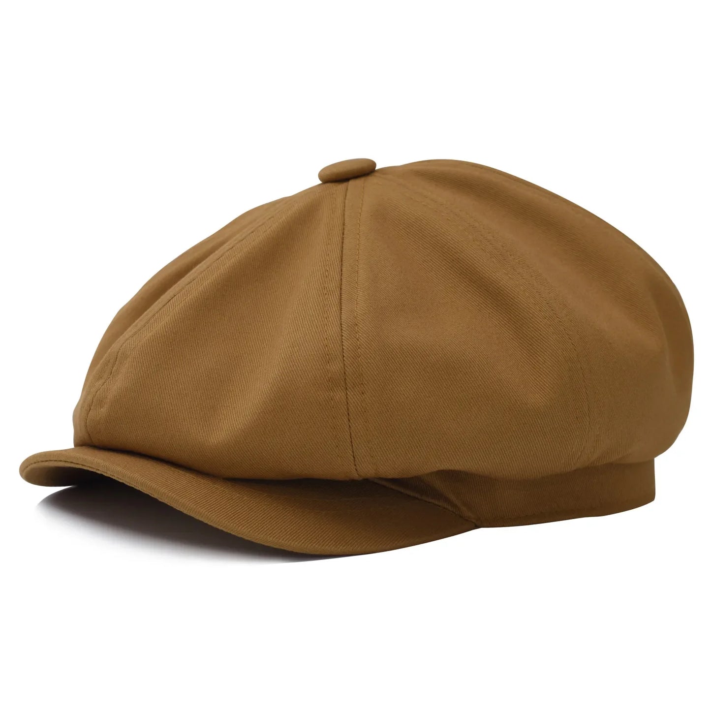 Sentinum Klassische Newsboy Cap – Große 8-Panel Baumwoll Gatsby Mütze für Männer