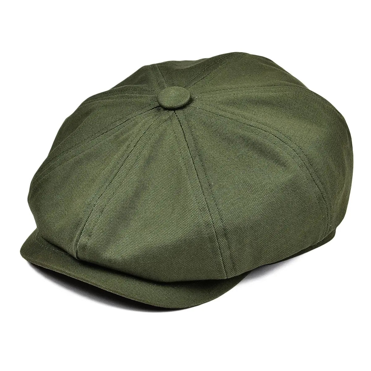 Sentinum Klassische Newsboy Cap – Große 8-Panel Baumwoll Gatsby Mütze für Männer
