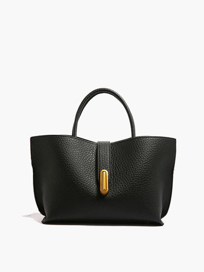 All-Match Top Handle Textured Schultertasche