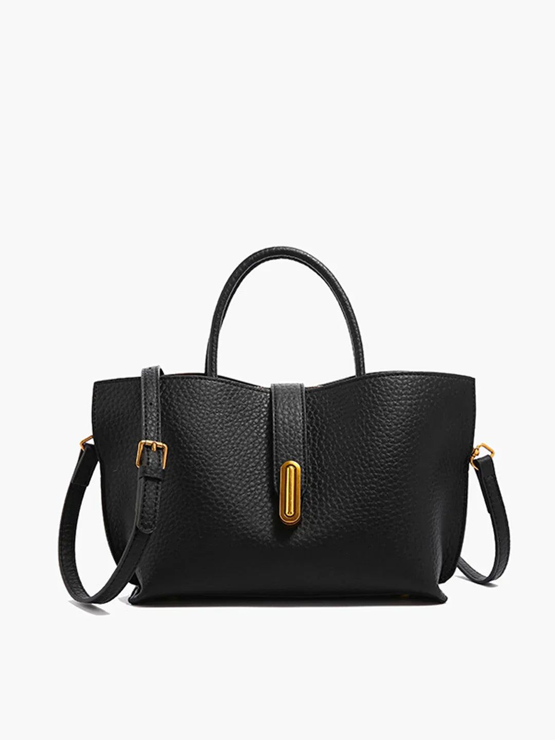 All-Match Top Handle Textured Schultertasche