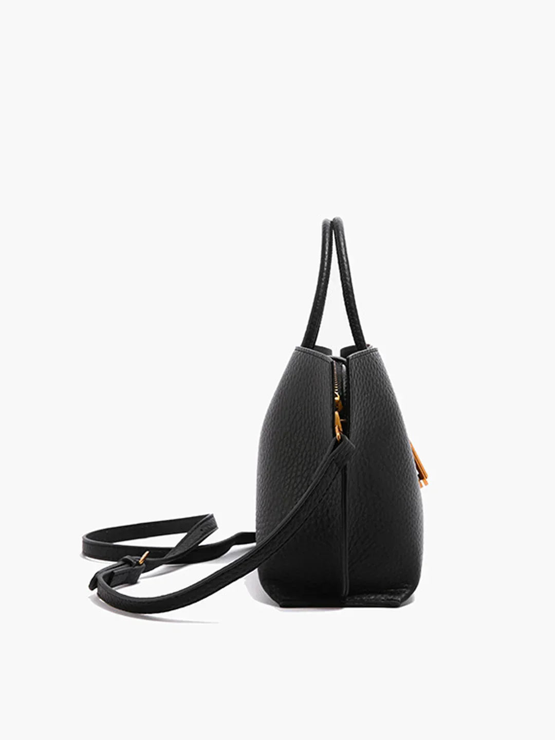 All-Match Top Handle Textured Schultertasche