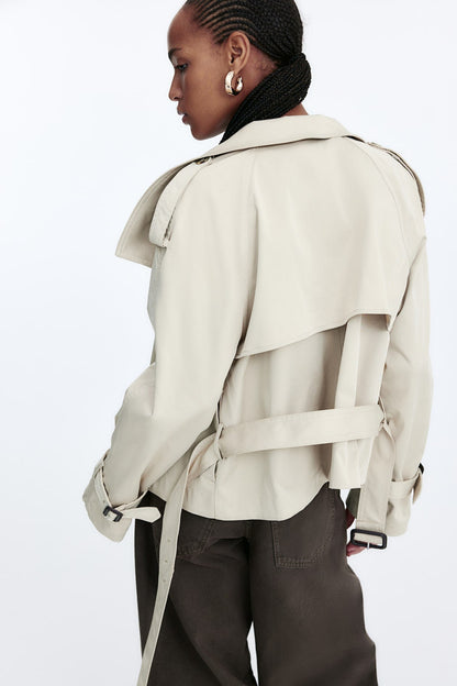 Mystique & Co™ Klassischer Trenchcoat