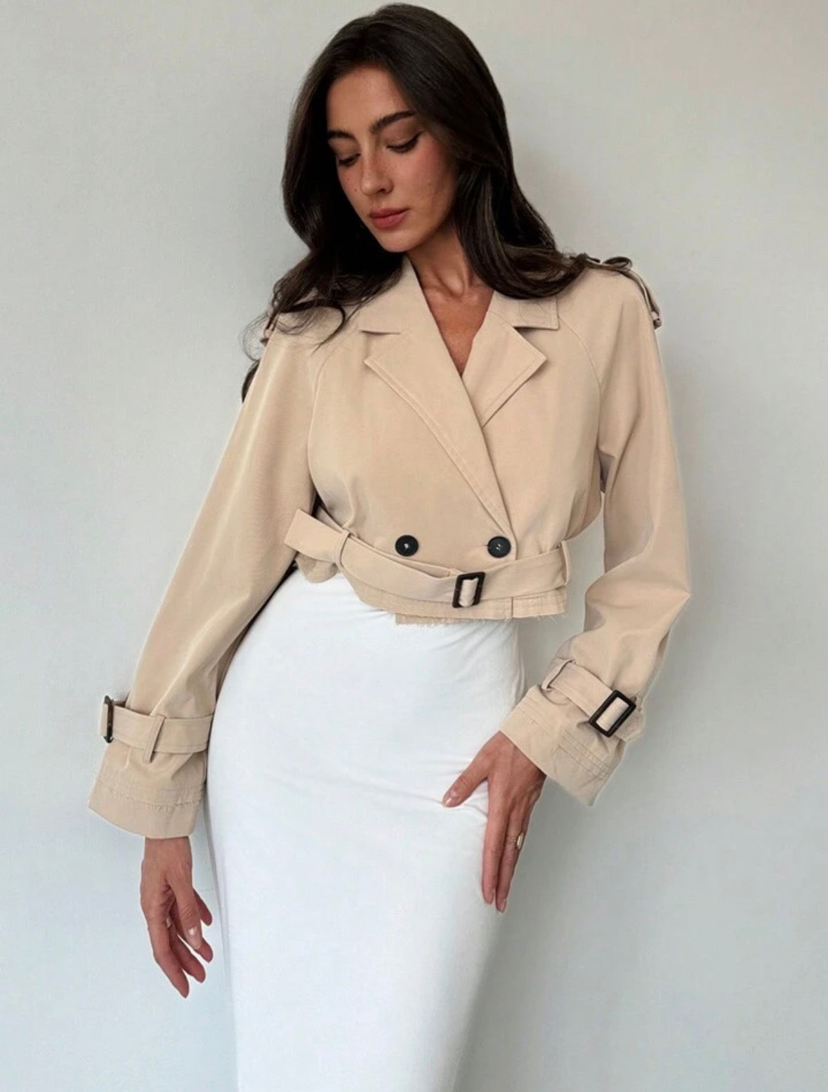 Mystique & Co™ Elegante Cropped Jacke
