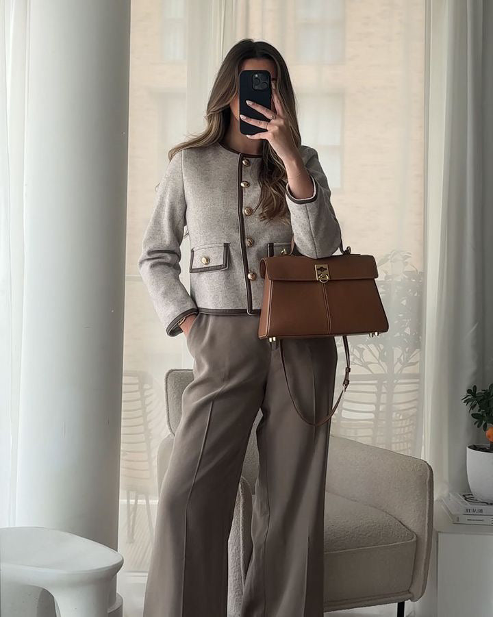 Mystique & Co™ Tweedjacke Élodie