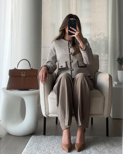 Mystique & Co™ Tweedjacke Élodie