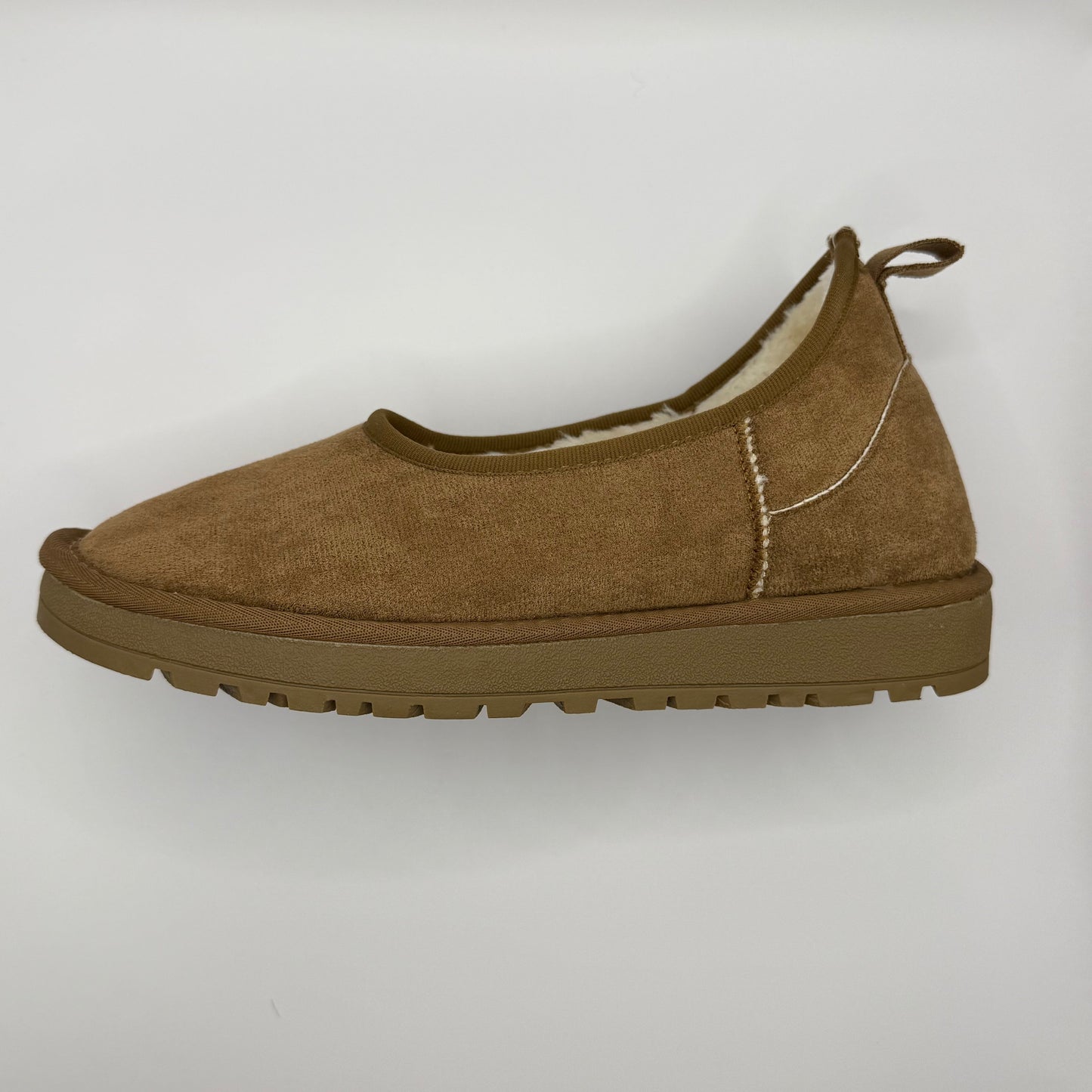 Gemütliche Schneefell-Lederloafer für Frauen