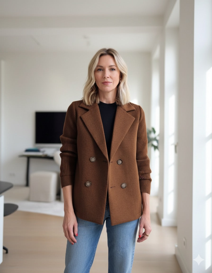 Mystique & Co™ Strukturierter Freizeitblazer