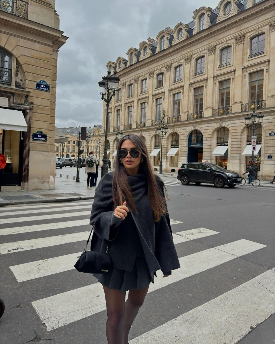 Mystique & Co™ Gilet Écharpe Chic