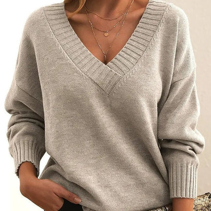 Laura™ - Pullover mit V-Ausschnitt