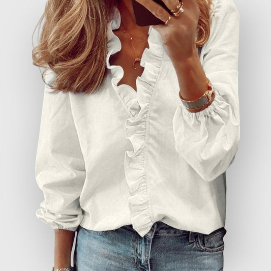 ELYRA™ | Gestreiftes Leinenhemd