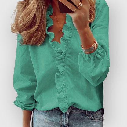 ELYRA™ | Gestreiftes Leinenhemd