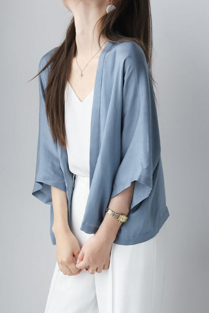 Bequeme und locker sitzende Sonnencreme-Jacke