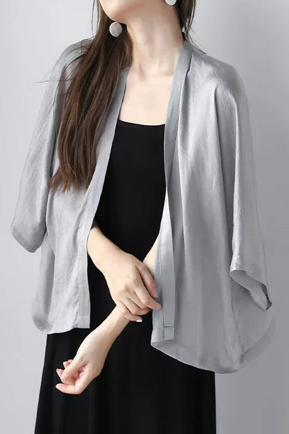 Bequeme und locker sitzende Sonnencreme-Jacke