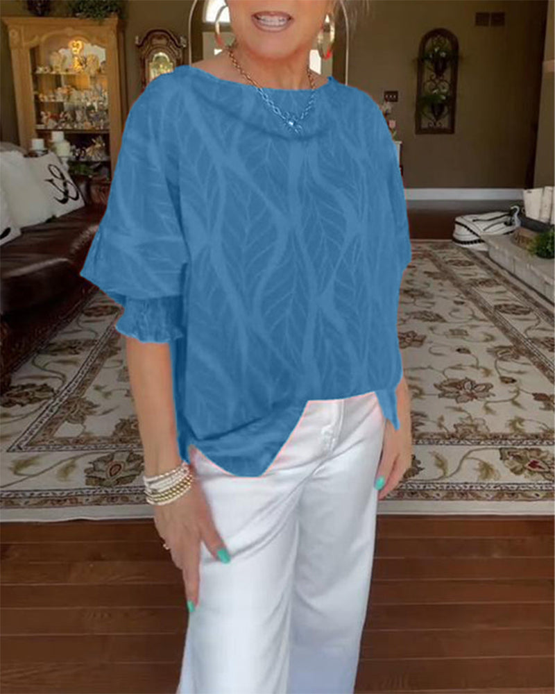 Zynelle™ | Locker geschnittene Printbluse