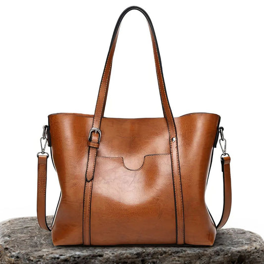 Mira™ | Premium Leder Tote Bag