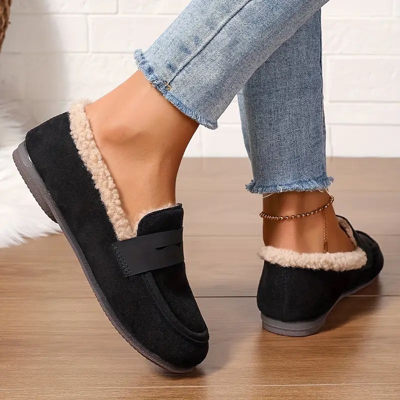 Aria Gemütliche Fell-Laufschuhe