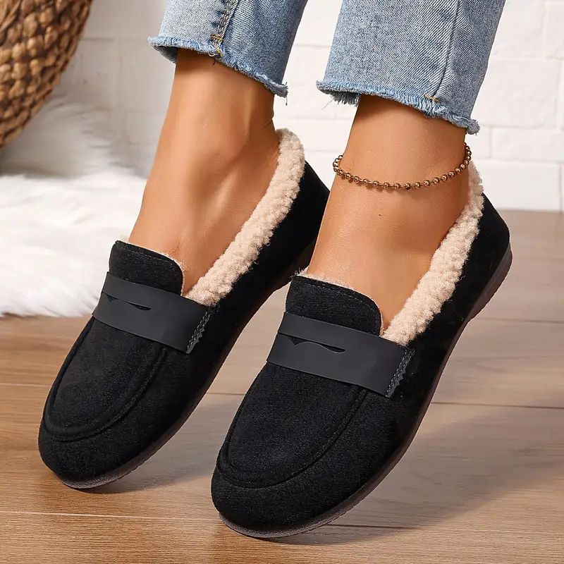 Aria Gemütliche Fell-Laufschuhe