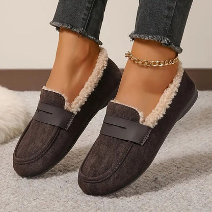 Aria Gemütliche Fell-Laufschuhe
