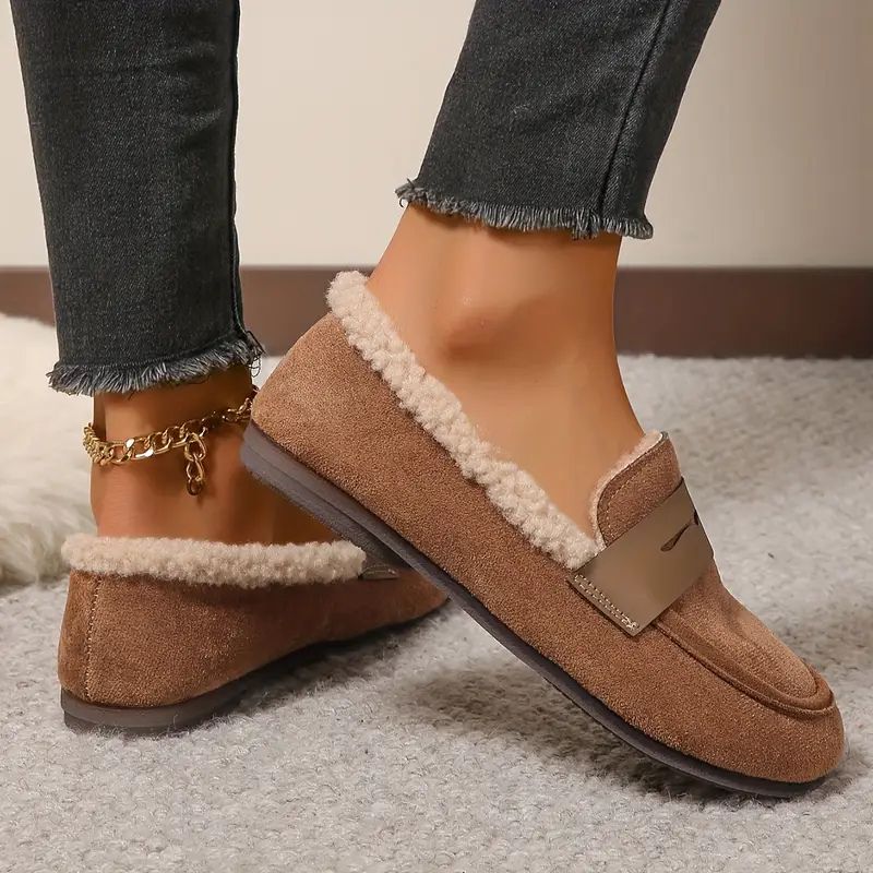 Aria Gemütliche Fell-Laufschuhe