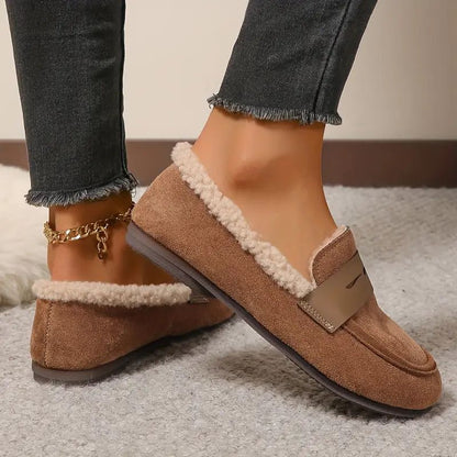 Aria Gemütliche Fell-Laufschuhe