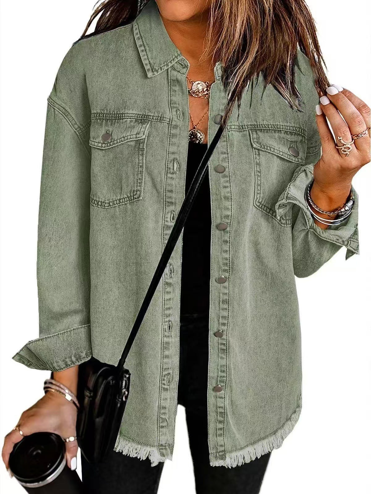 Camryn | Zeitloser Stil Denimjacke
