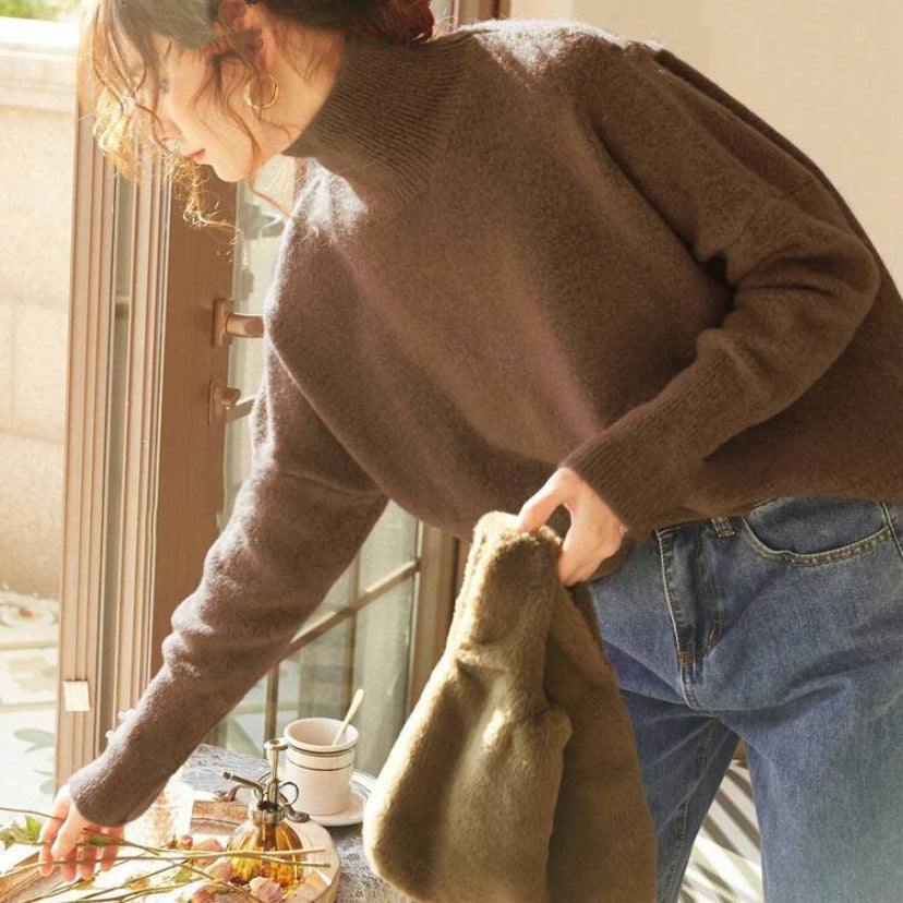 FISAL™ – Lässiger Langarmpullover mit Rollkragen